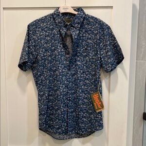 Howler Brothers Blue Casual Button Down Shirt